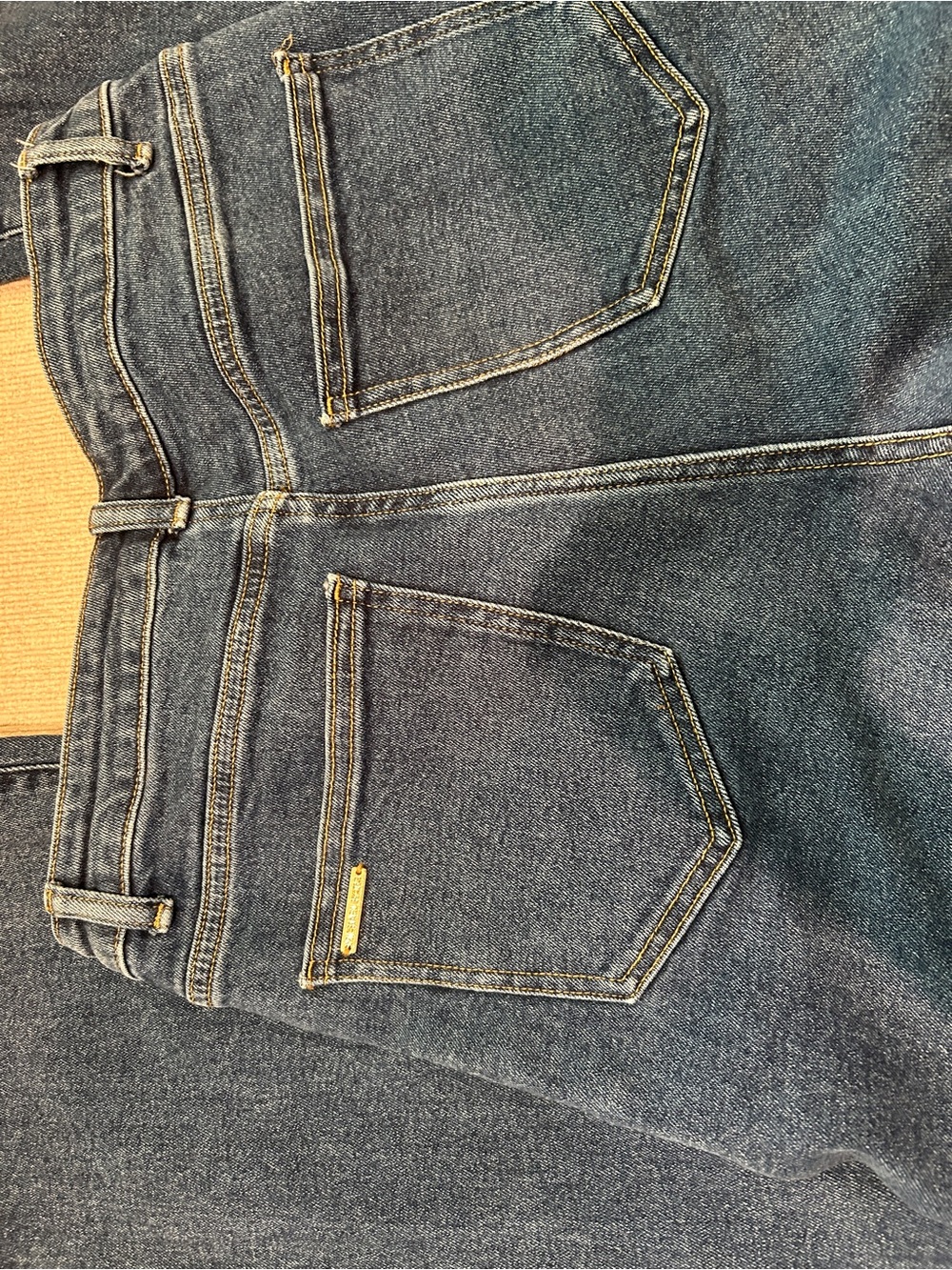 Michael Kors Women’s Dark Blue Denim Jeans - Picture 4 of 4